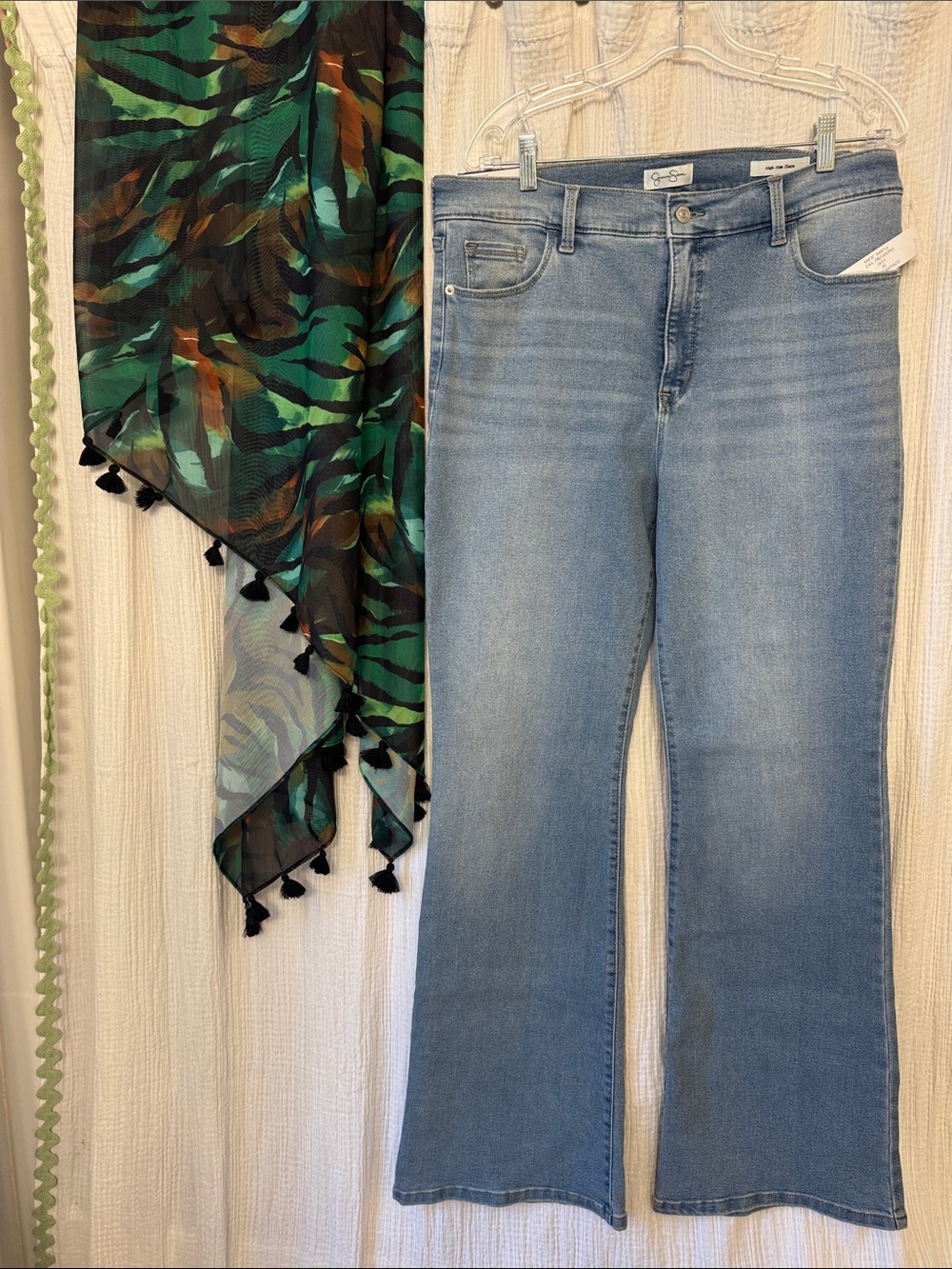 Jessica Simpson Light Blue Flare Jeans